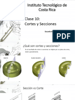 Clase 10 - Cortes y Secciones