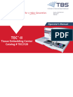 TEC 2120 Operators Manual