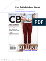 Dwnload Full Cb4 4th Edition Babin Solutions Manual PDF