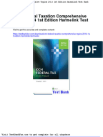 Dwnload Full CCH Federal Taxation Comprehensive Topics 2014 1st Edition Harmelink Test Bank PDF