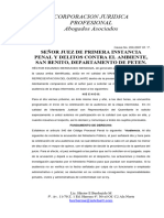 20. QUERELLANTE PIDE PARTICIPAR EN AUDIENCIA DE ETAPA INTERMEDIA