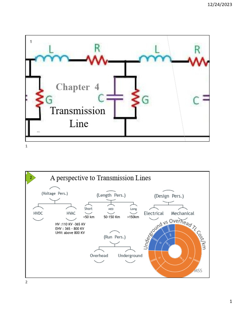 Chapter 4 Transmission Line Paramters - pptx1 | PDF | Technology ...