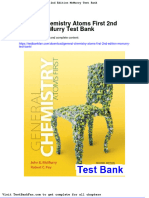 Dwnload Full General Chemistry Atoms First 2nd Edition Mcmurry Test Bank PDF