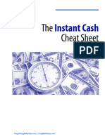 Craig B ETR Cash Cheat Sheet