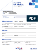 Ficha Cadastral para Pessoa Física 1