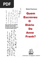 Download Robert Faurisson Quem Escreveu o Dirio de Anne Frank by Lusi Catorze Palavras SN70118040 doc pdf
