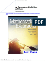 Dwnload Full Mathematical Excursions 4th Edition Aufmann Test Bank PDF