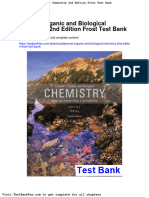 Dwnload Full General Organic and Biological Chemistry 2nd Edition Frost Test Bank PDF