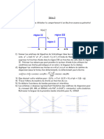 Exercice 1: On Se Propose D'étudier Le Comportement D Un Électron Soumis Au Potentiel