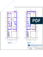 Plano Arquitectónico - 3er y 4to Nivel