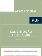 Legislações Federais