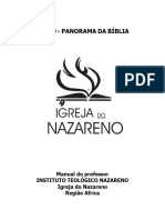 ITN LB 100-Panorama Da Biblia Manual Do Professor 2022