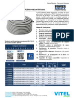 FichaTecnicaTuberia Metalica Extra Flexible 25 MM