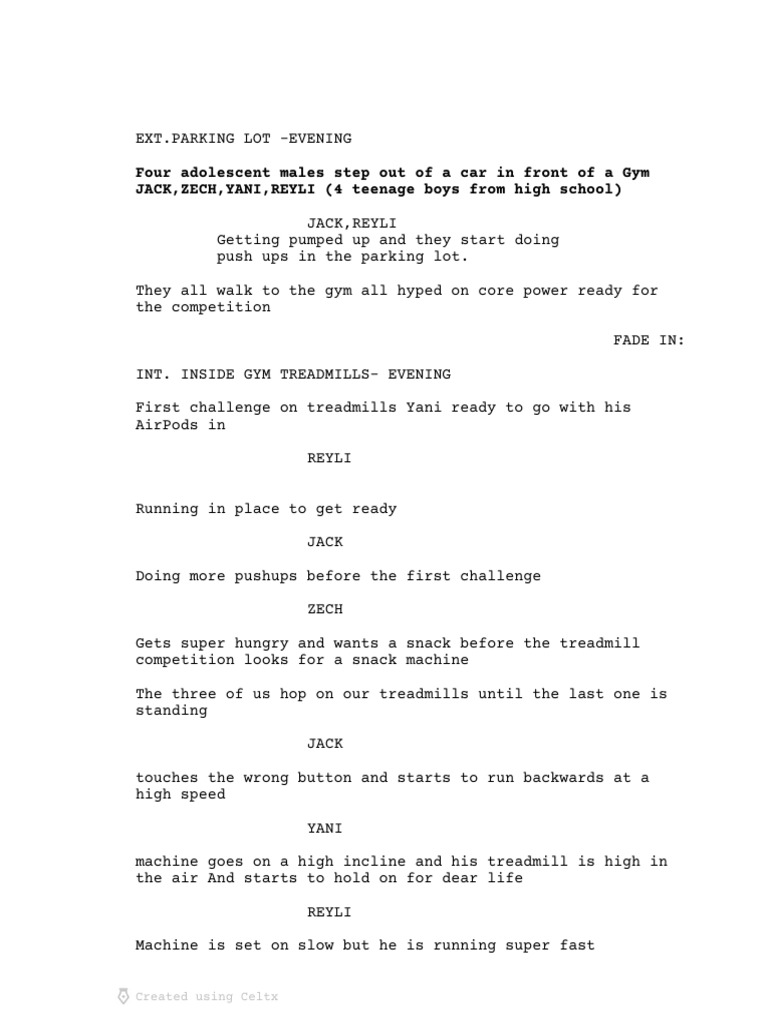 Script Idiots | PDF