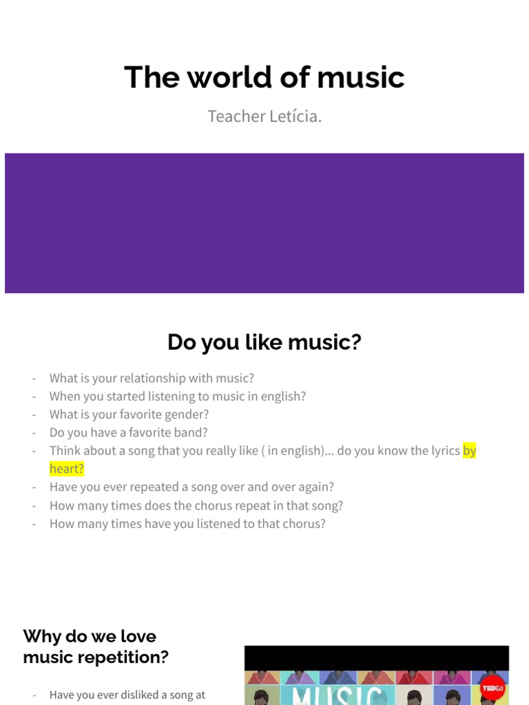 The World of Music PDF