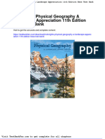 Dwnload full Mcknights Physical Geography a Landscape Appreciation 11th Edition Hess Test Bank pdf