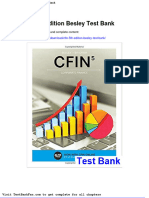 Dwnload Full Cfin 5th Edition Besley Test Bank PDF