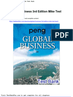 Dwnload Full Global Business 3rd Edition Mike Test Bank PDF