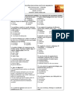 Examen Grado 8°