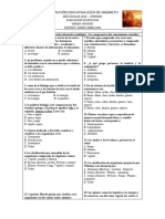 Examen Grado 9°