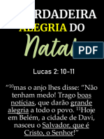 A ALEGRIA DO NATAl