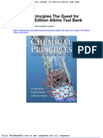 Dwnload Full Chemical Principles The Quest For Insight 7th Edition Atkins Test Bank PDF