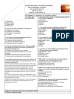 Examen Grado 8°