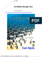 Dwnload Full Chemistry 3rd Edition Burdge Test Bank PDF