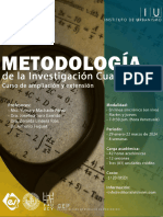 CA Metodología Cuantitativa. Programa DEFINITIVO 42h. Con Precio