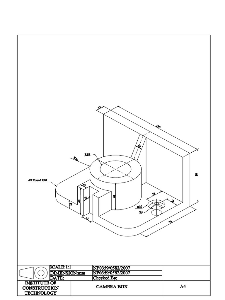 Divele Camera Box-Title Block A4 | PDF