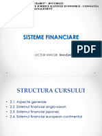 Finante Curs 2 Sisteme Financiare