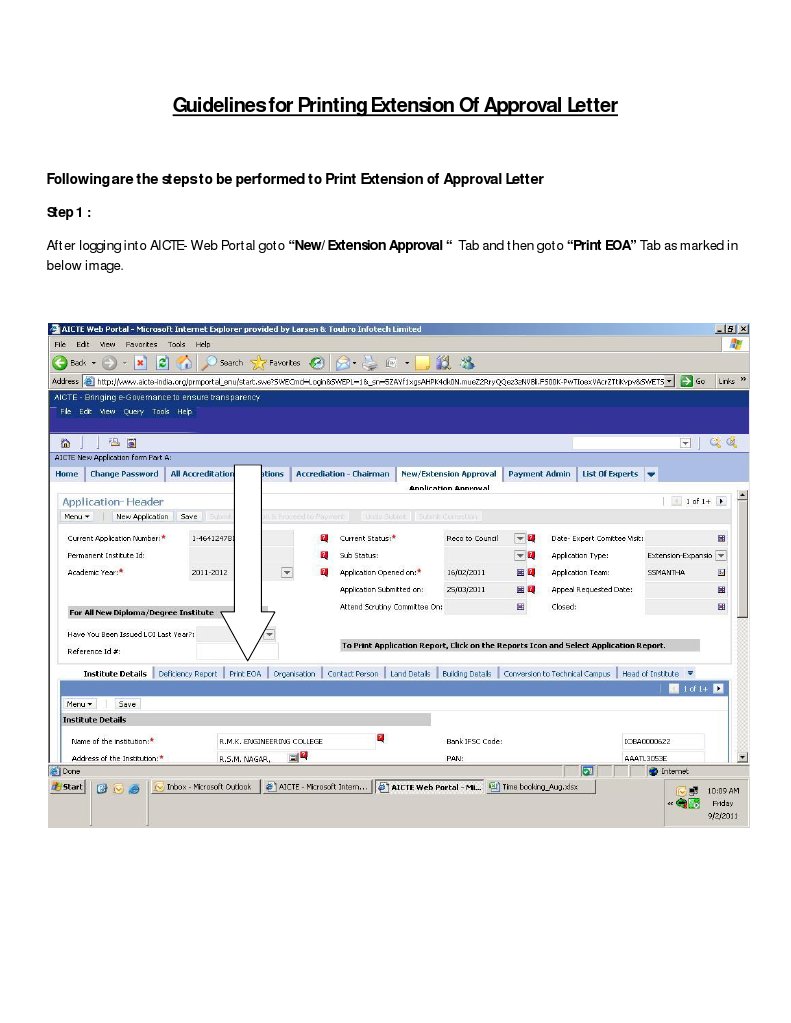 Printing EOA Report Guidelines | PDF