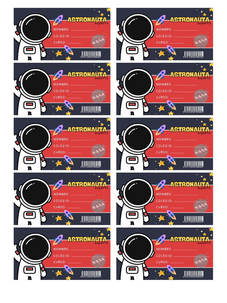 Carnés Astronauta | PDF