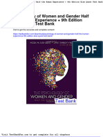 Dwnload Full Psychology of Women and Gender Half The Human Experience 9th Edition Else Quest Test Bank PDF