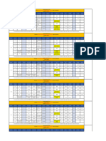 Horario Pregrado Cuatrimestral Asst 202440 Sabados