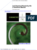 Dwnload full Chemistry and Chemical Reactivity 9th Edition Kotz Solutions Manual pdf