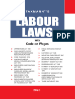 Taxmann's Labour Laws With Code On Wages 2020 Edition Taxmann