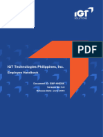 Employee Handbook - IGT Technologies Philippines
