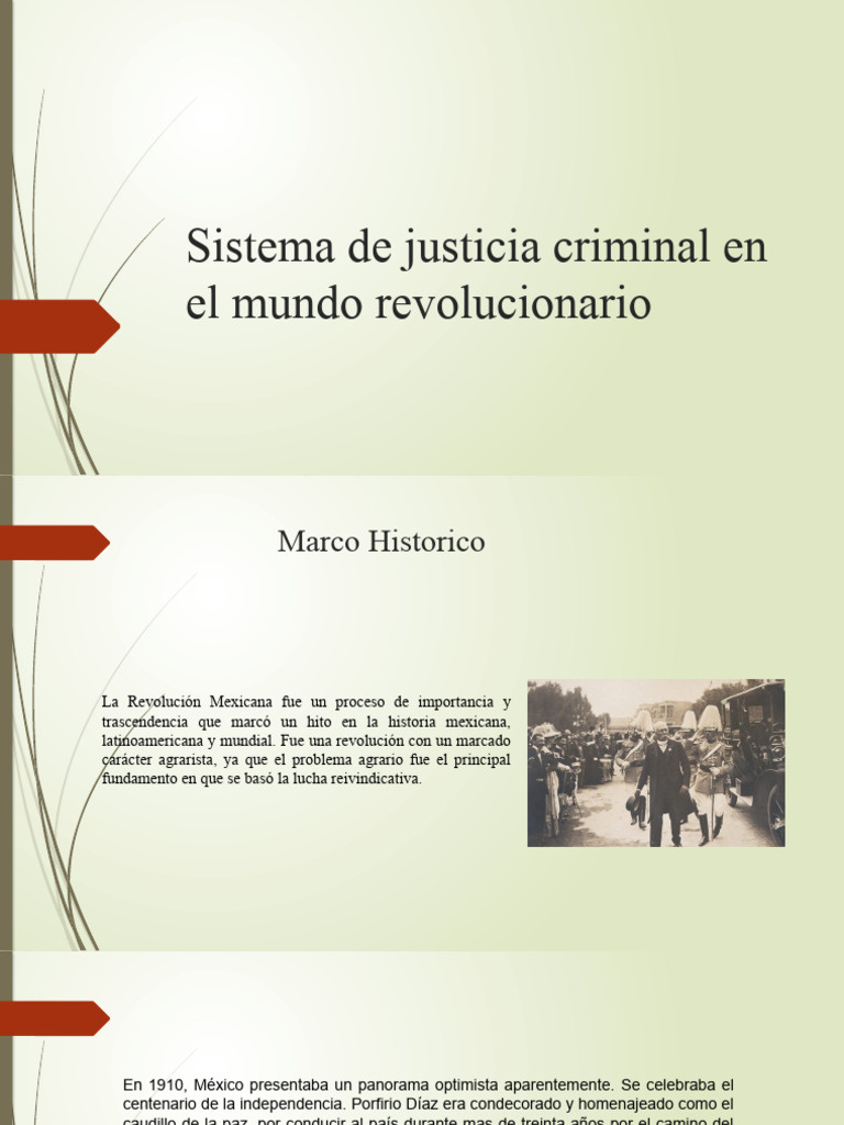 Sistema de Justicia Criminal en El Mundo Revolucionario | PDF | México