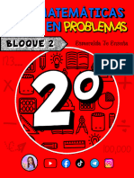 ?2° LAS MATEMATICAS ESTÁN EN PROBLEMAS - BLOQUE 2 Esmeralda Te Enseña?