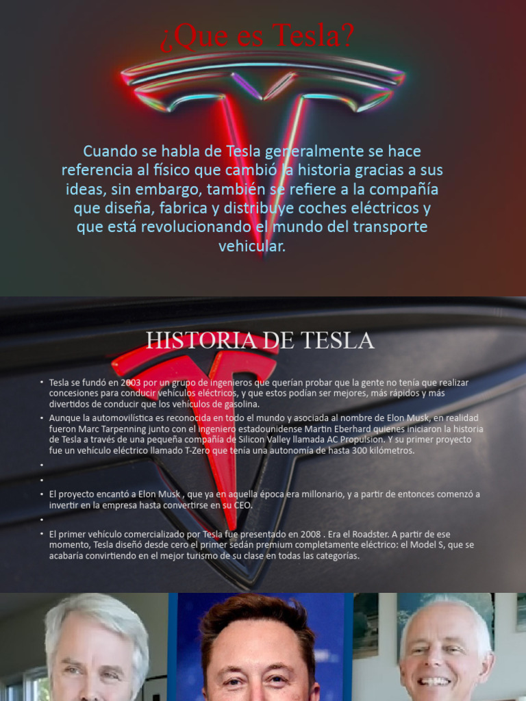 Tesla Motors | Descargar gratis PDF | Elon Musk | Industria automotriz