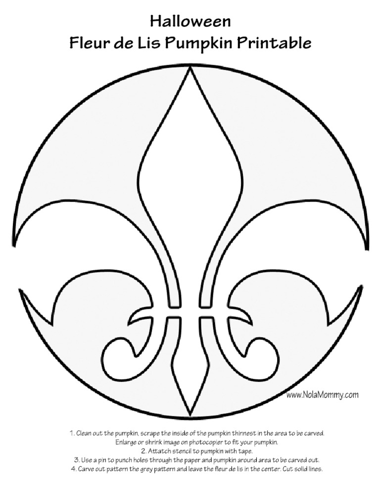 fleur-de-lis-pumpkin-carving-stencil-pdf
