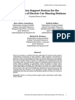 A Decision Support System For The Optimization of Electric Car SH