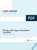 Lean Startup. Kovach Anton, Földházi Csaba