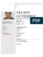 Nelson Gutierrez CV