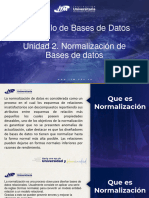 Normalización de Bases de Datos Parte 2