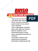 Cópia de AVISO IMPORTANTE