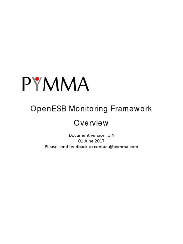 OpenESB Monitoring Framework Overview | PDF | Databases | Mongo Db