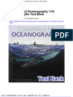 Dwnload Full Essentials of Oceanography 11th Edition Trujillo Test Bank PDF