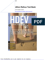 Dwnload Full Hdev 4th Edition Rathus Test Bank PDF